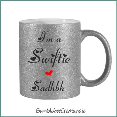 Taylor Swift Mug : Silver Swiftie B